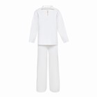 Костюм женский (джемпер, брюки) MINAKU: Casual Collection, размер 50, цвет экрю - Фото 7