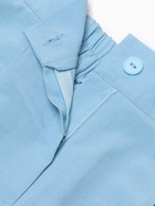 Костюм женский (блузка, шорты) MINAKU: Casual Collection, голубой, размер 42 - Фото 11