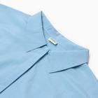Костюм женский (блузка, шорты) MINAKU: Casual Collection цвет голубой, размер 46 - Фото 8