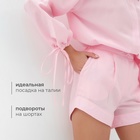 Костюм женский (рубашка, шорты) MINAKU: Casual Collection цвет розовый, размер 42 7531680