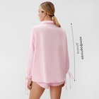 Костюм женский (рубашка, шорты) MINAKU: Casual Collection цвет розовый, размер 42 7531680