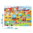 Пазлы с окошками «Такие разные машины», 30 деталей - Фото 2