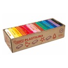 Пластилин на растительной основе, 12 цветов, 350 г, JOVI, дисплей, микс, для малышей (цена за 1 шт.) (комплект 2 шт) - фото 25506283