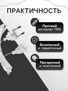 Удлинитель для комнатных гирлянд, 5 м, прозрачная нить, УМС-вилка - Фото 3