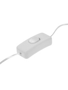 Удлинитель для комнатных гирлянд с выключателем, 3 м, прозрачная нить, УМС-вилка - Фото 7