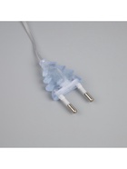 Удлинитель для комнатных гирлянд с выключателем, 5 м, прозрачная нить, УМС-вилка - Фото 12