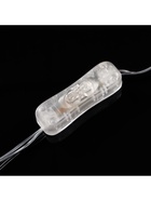 Удлинитель для комнатных гирлянд с выключателем, 5 м, прозрачная нить, УМС-вилка - Фото 6