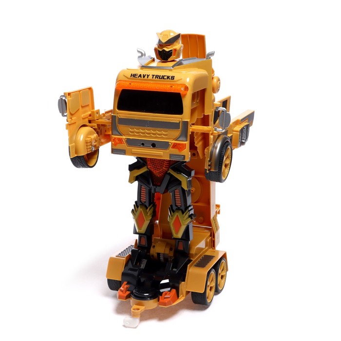 Робот радиоуправляемый «Грузовик», трансформируется, работает от аккумулятора, цвета МИКС 52953