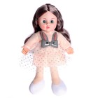 Кукла мягконабивная «Милашка» 32 см, со звуком, в платье - фото 108568723