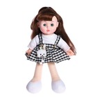 Кукла мягконабивная «Милашка» 32см, со звуком, в сарафане - фото 68774089