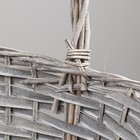 Набор корзин, 3шт, лоза, S:30*20*11*HH27, M:35*25*13*HH33, L:40*30*H15* HH38 см 7107525