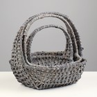 Набор корзин, 3шт, лоза, S:23х20хH9хHH23,M: 28х25хH11хHH28, L:33х30хH13хHH33 см 7107527