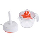 Соковыжималка Luazon LJE-001, для цитрусовых, 40 Вт, 0,7 л, бело-оранжевая - Фото 4