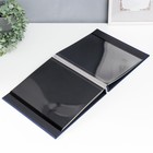 Фотоальбом магнитный 20 листов "Огни морского причала" чёрные листы 3х27х28 см - фото 24314200