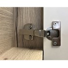 Зеркало шкаф для ванной комнаты Comforty «Клеон 90», 900×800 мм, цвет белый/дуб дымчатый - Фото 6
