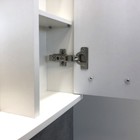 Зеркало шкаф Comforty Модена М-60 для ванной комнаты, цвет белый матовый - Фото 5