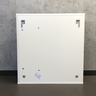 Зеркало шкаф для ванной комнаты Comforty «Модена М-60», 600×632 мм, цвет белый матовый