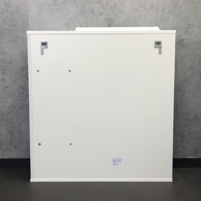 Зеркало шкаф для ванной комнаты Comforty «Модена М-75», 750×786 мм, цвет белый матовый