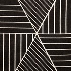 Набор декоративных салфеток «Доляна. Тренд», 40×40 см, 4 шт., чёрный, 100% п/э - Фото 2