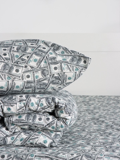 Постельное бельё 1.5-спальное «Этель» Cash, бязь
