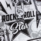 Постельное бельё 2-спальное «Этель» Rock star, бязь - Фото 5