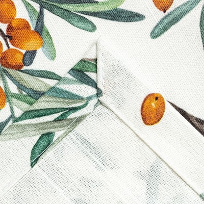 Скатерть «Этель» Berry garden 149×110 см, 100% хлопок, репс 210 г/м²