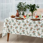 Скатерть «Этель» Berry garden 149×180 см, 100% хлопок, репс 210 г/м² - Фото 3