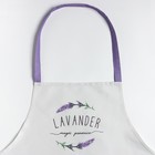 Фартук кухонный «Этель» Lavender, 60×70 см, 100% хлопок, саржа 190 г/м² - Фото 2