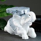 Фигура - подставка "Слон лежа" антик, 26х42х22см - фото 1436020