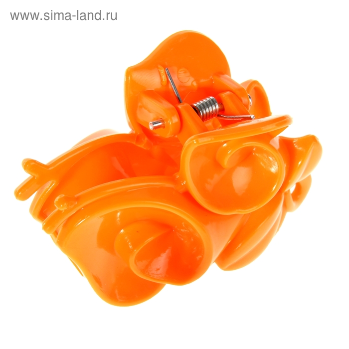 краб для волос "Глянец" 6 см каллы, микс - Фото 1