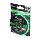 Леска монофильная ALLVEGA Fishing Master, диаметр 0.310 мм, тест 7.5 кг, 30 м, зеленая - Фото 2