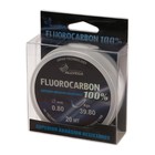 Леска монофильная ALLVEGA FX Fluorocarbon 100%, диаметр 0.80 мм, тест 39.8 кг, 20 м, прозрачная - Фото 2