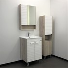 Тумба-умывальник COMFORTY «Клеон-60Н» цвет белый/дуб дымчатый, с раковиной COMFORTY 9060M - Фото 2