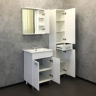 Тумба-умывальник COMFORTY «Модена М-60» цвет белая матовая, с раковиной Quadro 60 - Фото 4