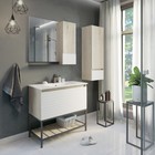 Тумба-умывальник COMFORTY «Страсбург-90» цвет дуб дымчатый, с раковиной COMFORTY 90E - Фото 2