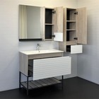 Тумба-умывальник COMFORTY «Страсбург-90» цвет дуб дымчатый, с раковиной COMFORTY 90E - Фото 7