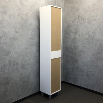 Шкаф - колонна COMFORTY «Модена М-35», 350×316×1902 мм, цвет белый матовый