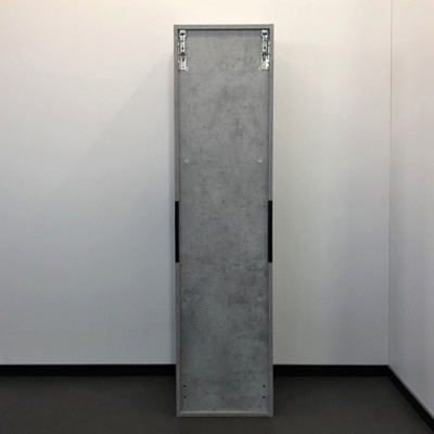 Шкаф – колонна COMFORTY «Франкфурт – 40», 400×320×1600 мм, цвет бетон светлый