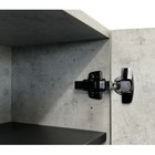 Шкаф-колонна COMFORTY «Франкфурт-40» цвет бетон светлый - Фото 7