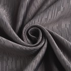 Штора портьерная Этель "Фактура"цв.серый,на шторн.ленте 250*265 см,100% п/э - Фото 3
