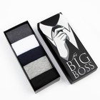 Набор мужских носков KAFTAN "Big boss" 5 пар, размер  39-41 - фото 4655082
