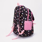 Рюкзак, отдел на молнии, 2 наружных кармана, 2 боковых кармана, цвет чёрный - фото 25469366