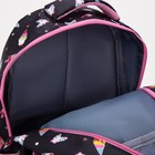 Рюкзак, отдел на молнии, 2 наружных кармана, 2 боковых кармана, цвет чёрный - фото 25469368