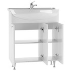 Тумба напольная «Айсберг. Классик», под раковину «Амур 70», без ящика, 690×301×820 мм, цвет белый - Фото 3