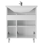 Тумба напольная «Айсберг. Классик», под раковину «Амур 70», без ящика, 690×301×820 мм, цвет белый - Фото 4