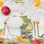 Набор кухонный «Этель» Southern fruits, скатерть 147×112 ±2 см с ГМВО, салфетка 40×40 см - 4 шт. - Фото 4