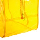 Сумка в роддом 30х50х25, цветной ПВХ, цвет желтый - Фото 3