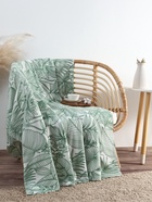 Плед флисовый «Экономь и Я. Тропические листья», 150×180 см, плотность 160 г/м² - Фото 4