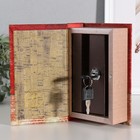 Шкатулка книга-сейф «Заначка», дерево, 17×11×5 см - Фото 2