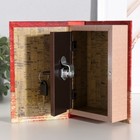Шкатулка книга-сейф «Заначка», дерево, 17×11×5 см - Фото 4
